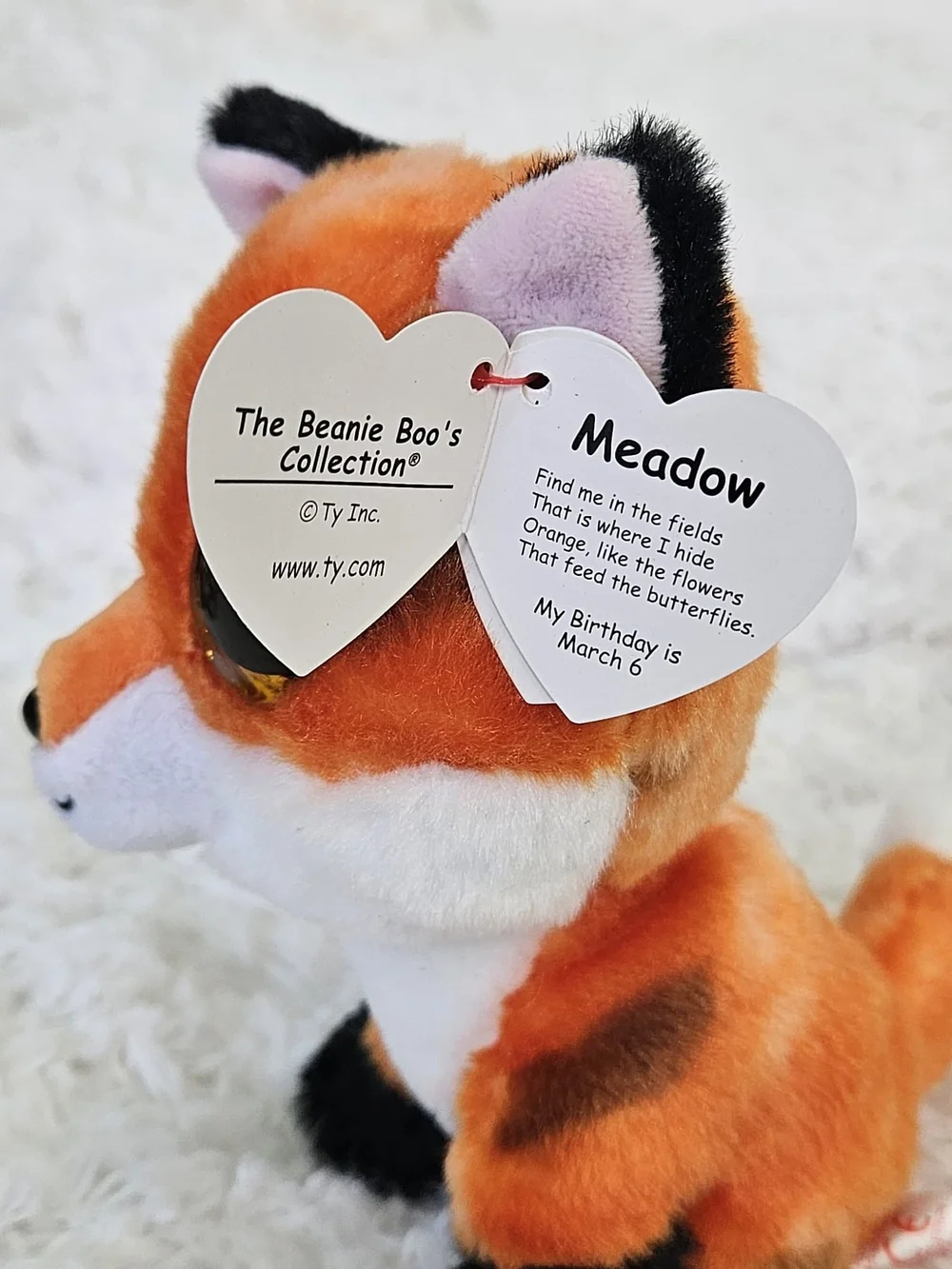 Ty Plush Assortment - Orange Fox, Pink Unicorn & Multicolor Friends Collectibles